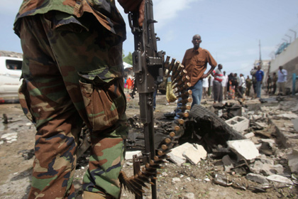 В Сомали напали на президентский дворец