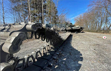 Горно-штурмовая бригада ВСУ уничтожила колонну московитских танков
