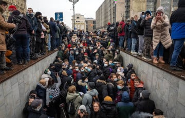 В Московии участились уличные акции протеста