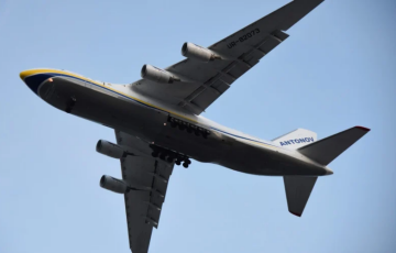 Ан-124 «Руслан» впервые с 2022 года пролетел над Киевом
