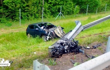 «Даже двигатель вырвало»: на трассе М6 произошла авария