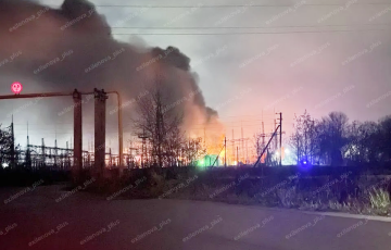 Под Владимиром в Московии поражена узловая подстанция: вспыхнул мощный пожар
