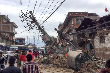 Жертвами землетрясения в Непале стали 2,5 тысячи человек