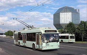 В воскресенье общественный транспорт в Минске будет бесплатным