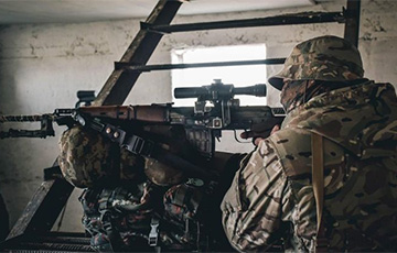 Как украинские снайперы уничтожают московитов под Бахмутом