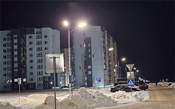 Города и поселки Беларуси остались без уличного освещения