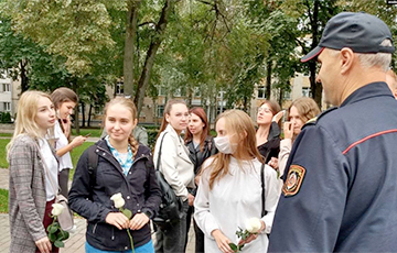 В Гомеле прошла акция в поддержку арестованного преподавателя