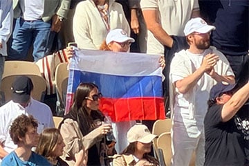 Московитов быстро поставили на место после провокации на финале «Ролан Гаррос»
