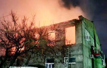 В Одессе вспыхнул пожар из-за атаки московитских БПЛА