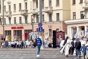 Католики Минска вышли на улицы