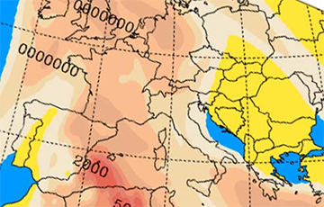 На Беларусь движется пылевое облако из Сахары