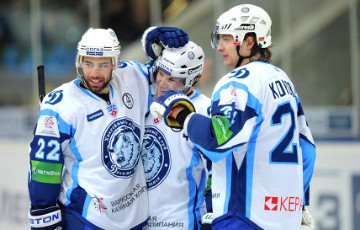 Хоккеисты минского «Динамо» сенсационно выиграли у «Ак Барса»