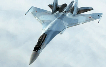Под Мелитополем «самоликвидировался» московитский самолет Су-35