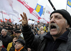 Украинская оппозиция потребовала отставки правительства