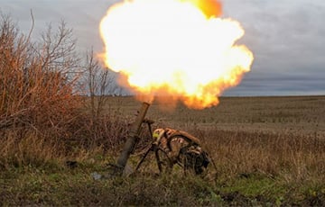 ВСУ показали видео работы минометов под Бахмутом