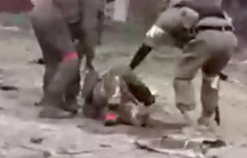 Бойцы ВСУ метким выстрелом уложили кадыровца прямо во время съемок им постановочного видео