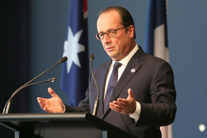 Олланд подтвердил участие французов в казни заложников в Сирии