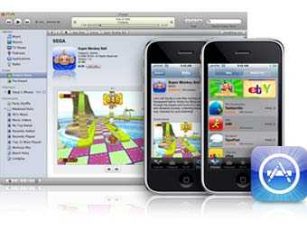 Пользователи iPhone и iPod Touch скачали миллиард копий приложений