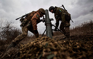 В Бахмуте украинские пограничники минометами ударили по штурмовой группе московитов