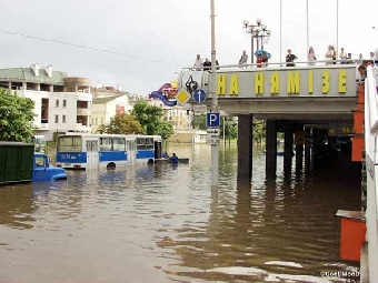 ГАИ предупреждает об очередном  потопе в Минске
