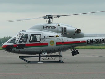 Два новых вертолета компании Еврокоптер поставлены для Госпогранкомитета Беларуси