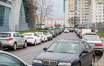 В Минске пустует много стоянок для автомобилей