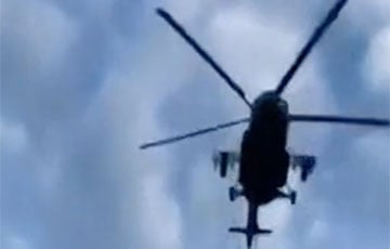 Украинские штурмовые вертолеты бьют войска РФ в Гостомеле