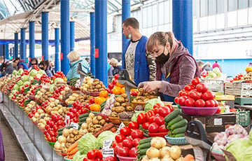 На минской Комаровке замечен необычный овощ