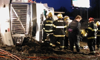 В Бразилии разбился грузовик со школьниками