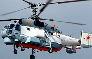 ВМС Украины показали уничтожение московитского вертолета Ка-27