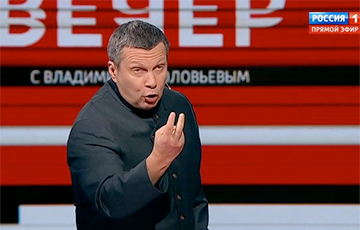 Соловьев устроил истерику в прямом эфире и призвал расстреливать московитских военных