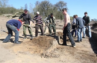 Средневековое кладбище стало одним из объектов раскопок в зоне строительства Неманской ГЭС