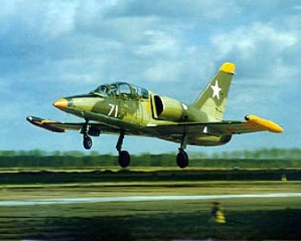 Разбился учебный самолет L-39 ВВС Чехии