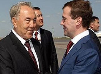 Медведев и Назарбаев проведут переговоры в Усть-Каменогорске