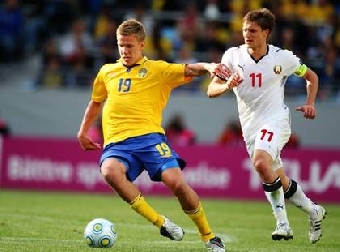 Молодежная сборная Беларуси по футболу поспорит с командой Италии за выход на чемпионат Европы-2011