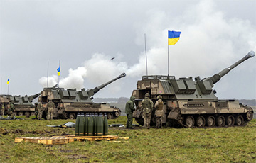 Украинские артиллеристы уничтожили БМП-2 московитов