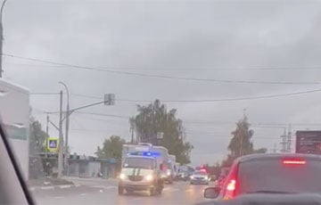 По Московии едет колонна автозаков с завербованными для войны в Украине