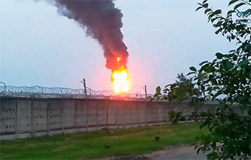 На химическом заводе «Полимир» в Новополоцке пожар
