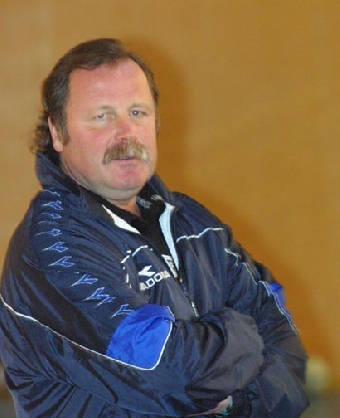 Тренер брестского "Динамо" 56-летний Юрий Пудышев стал самым возрастным футболистом в истории чемпионатов Беларуси