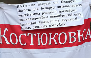 Беларусские партизаны устроили пикет