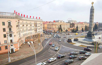 На площади Победы в Минске временно изменяется дорожное движение