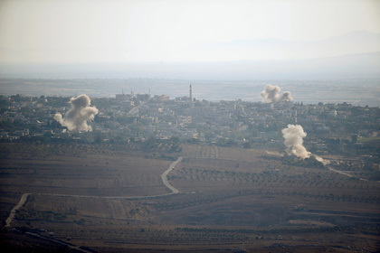Армия обороны Израиля ответила на обстрел со стороны Сирии