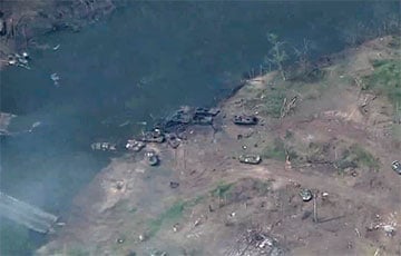 Украинские бойцы угнали БМП командира бригады войск РФ