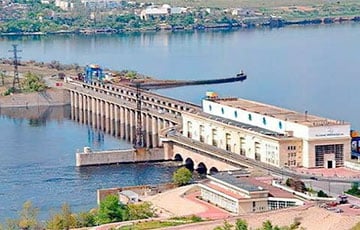 Появилось видео момента подрыва Каховской ГЭС