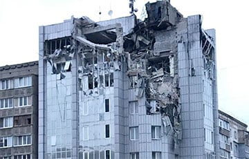 В оккупированном Алчевске уничтожена гостиница с московитскими захватчиками