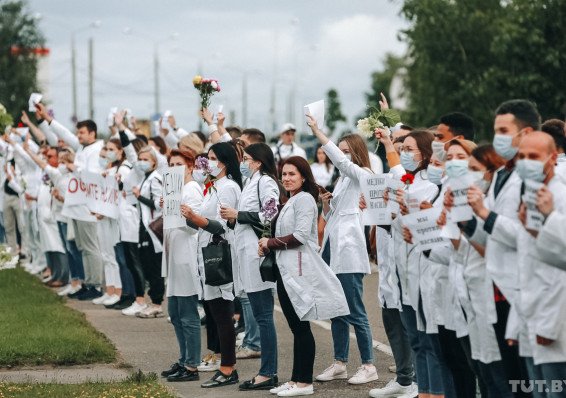 Сегодня в Минске запланирован марш медиков