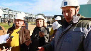 Зарубежные журналисты посетили Белорусскую АЭС