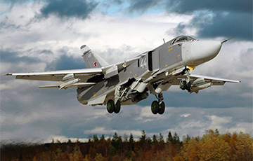 ВСУ сбили московитский бомбардировщик Су-24М возле Змеиного
