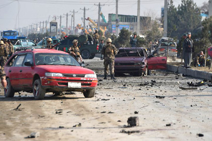 В Кабуле смертник атаковал военный конвой у британского посольства