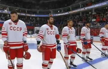 Сборная России вышла на хоккейный матч в форме СССР и опозорилась
